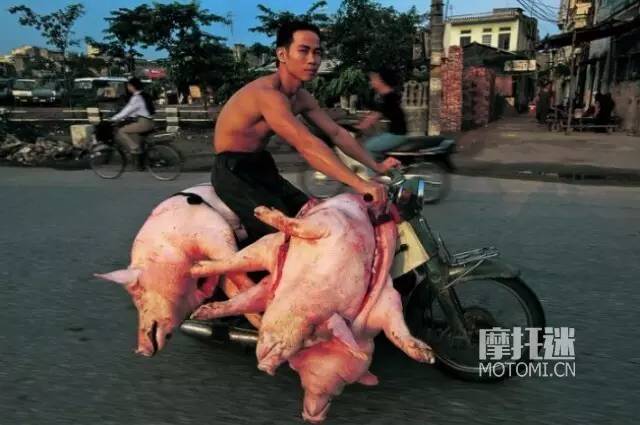                         越南的摩托车，绝对比汽车好使