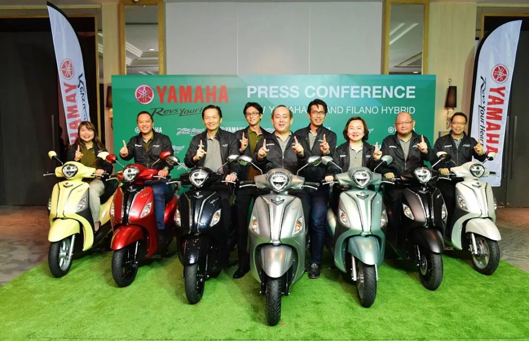 Yamaha 向泰国发布混合动力踏板 New GF125 Hybrid