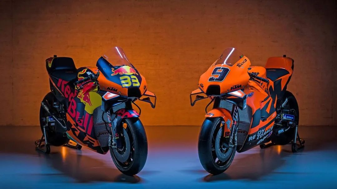 KTM 2021全新MotoGP涂装发布！