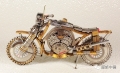 旧手表的改造成摩托车的新奇艺术