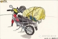 手绘两个人的摩托车旅程--全记录泰国中南部