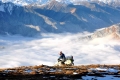 摩托车骑行在“通天路上”——雪域云海中见证令人窒息的醉美风景(下)