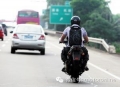 摩托车可以上高速-合肥警察蜀黍真情表白